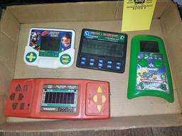 Assortment of Electronic Handheld Games