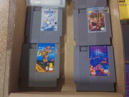 9 Nintendo Entertainment System Game Cartridges