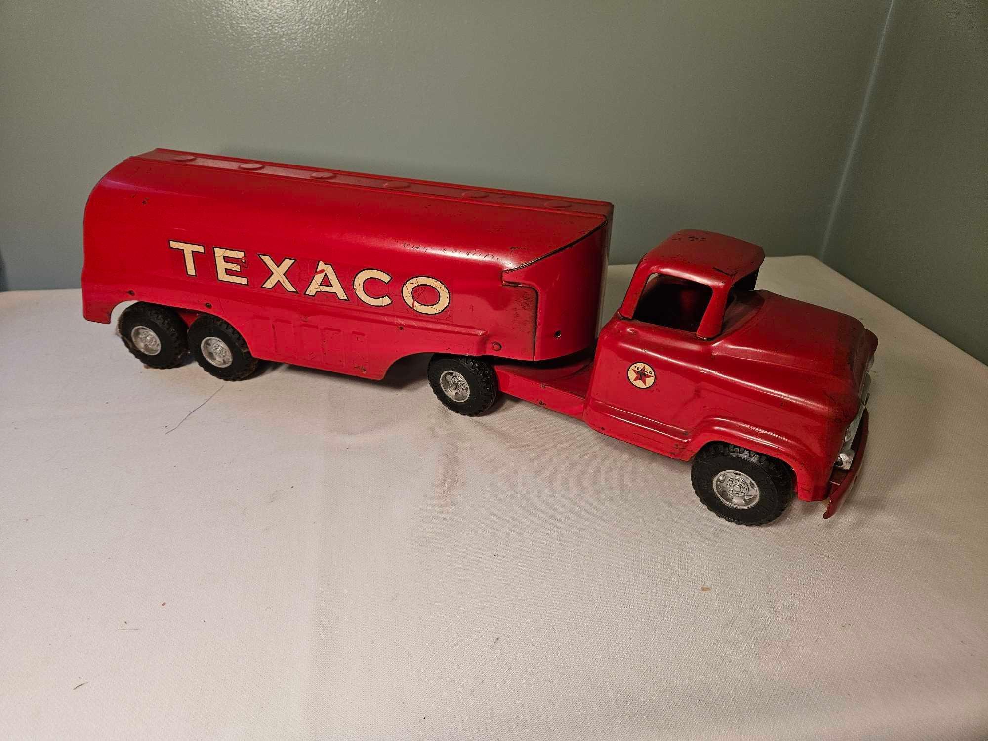 Vintage Buddy L Texaco Tanker Truck