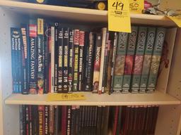 Shelf Contents - DC, Science, & Marvel Books