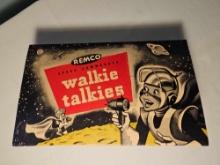 Vintage Remco Space Commander Walkie Talkies in Orignal Box