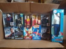 Assortment of DC, Marvel, & Disney Action Figures