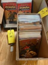 Assortment of Conan the Barbarian Comic Books