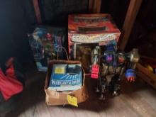 Robo-Warrior, Commando-Bot, Home Planetarium, & Other Robot Toys