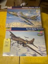 2 Revell model planes still in the plastic