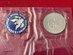 Uncirculated 40% Silver Eisenhower Dollar Coin