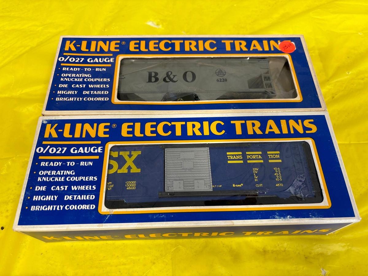 (2) K-Line 0027 Electric Trains