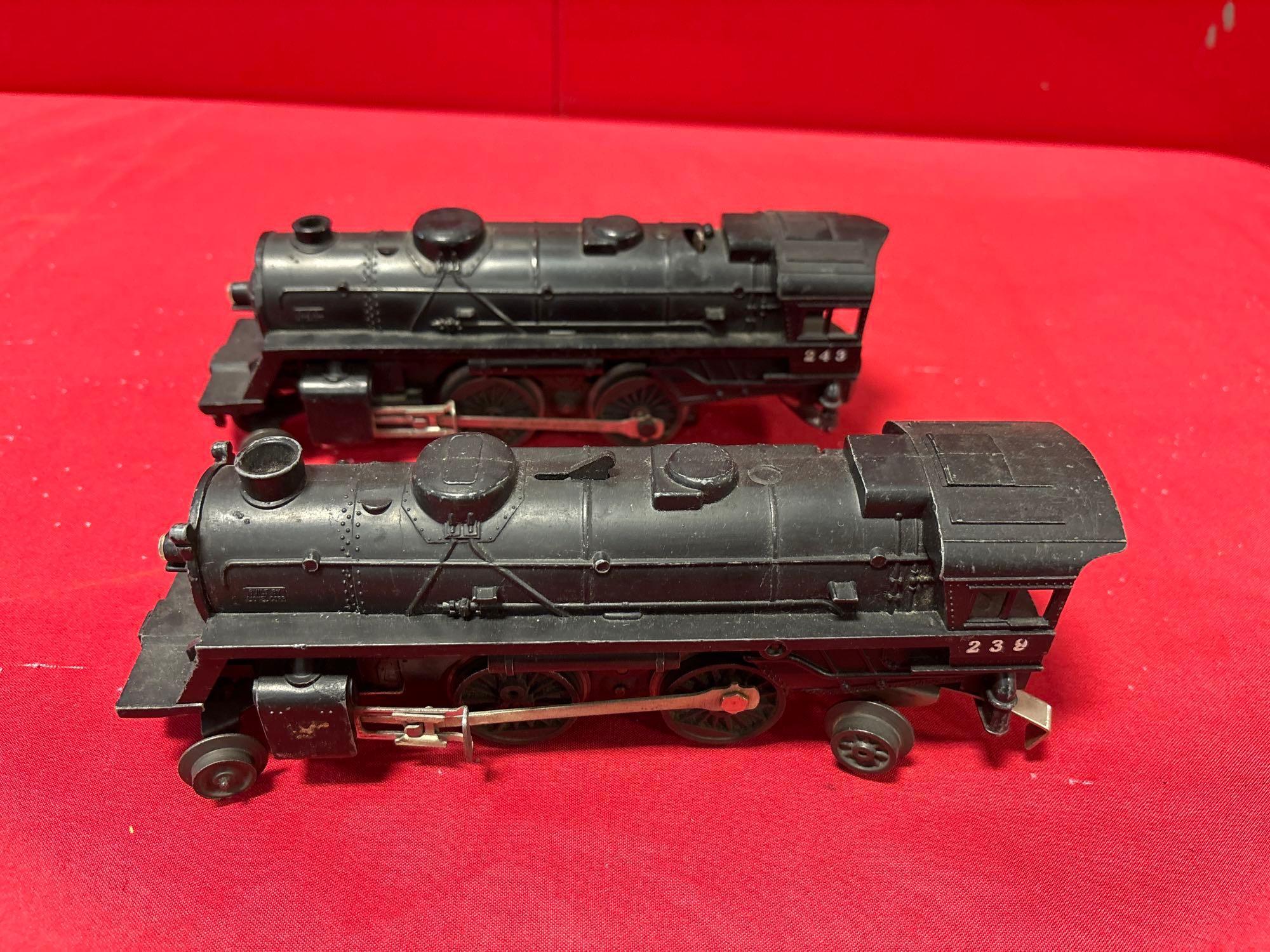 Lionel 239 and 243 Steam Engines