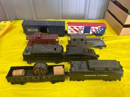 Assortment of Lionel Line Train Cars