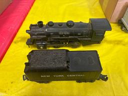 New York Central Engine and Caboose - Western and Atlantic Box Cars