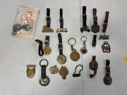 Assortment of Watch Fobs