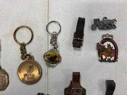 Assortment of Watch Fobs