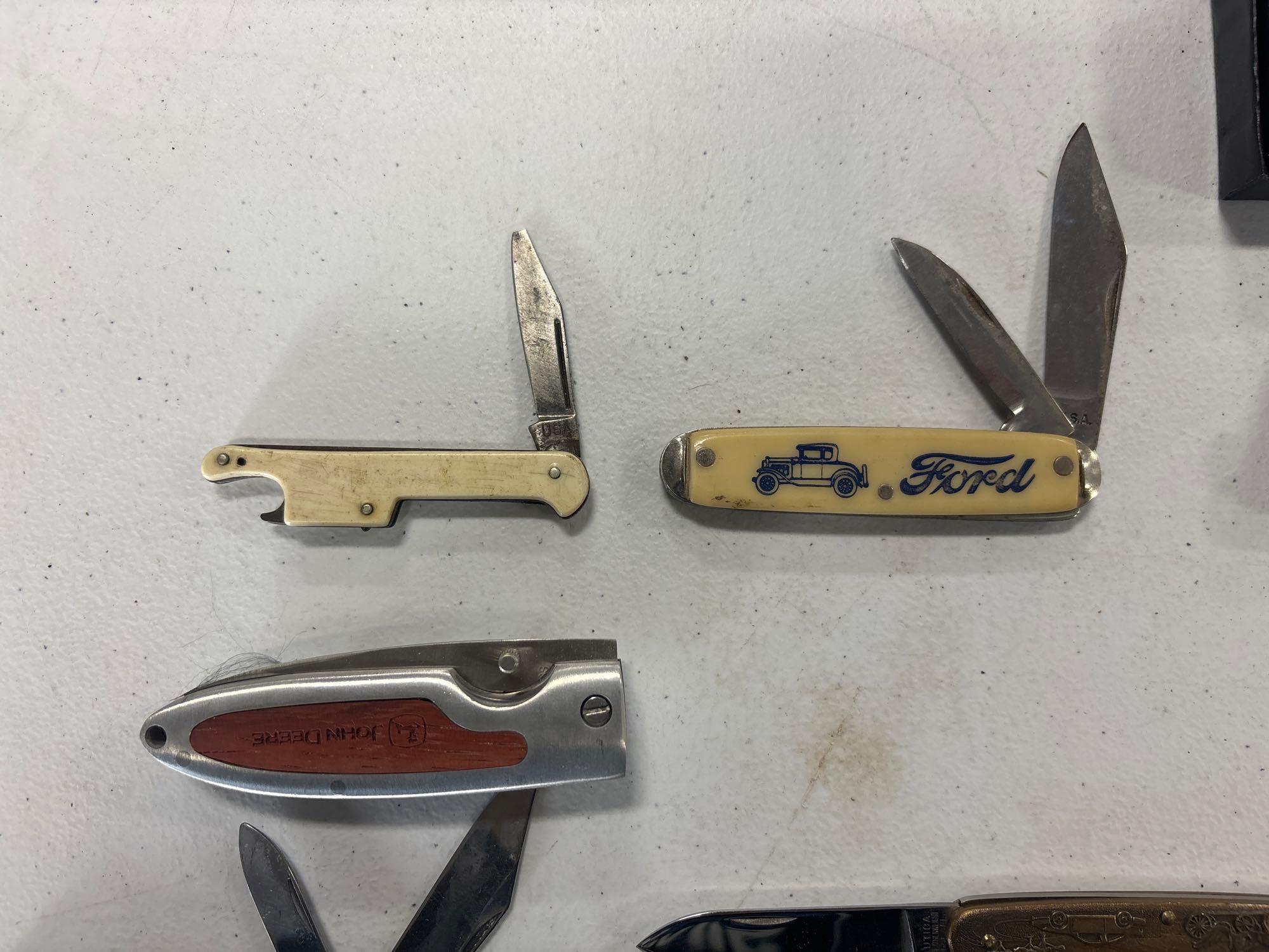 Assortment of Pocket Knives