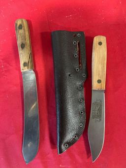 Latge Assortment Of Knives And Sheaths