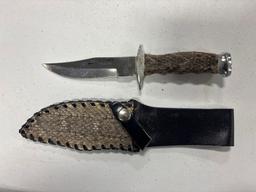 Genuine Rattle Snake Knife - Pocket Knives