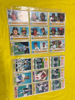 Assorted Lot Of Collectable Baseball Cards