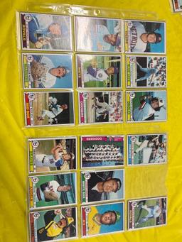 Large Lot Of Topps Major League Baseball Cards