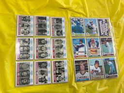 Lot Of Topps Collection Of Baseball Cards