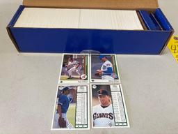 1989 Collectors Choice Complete Set of 800 Baseball Cards