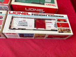 Lionel Box Cars