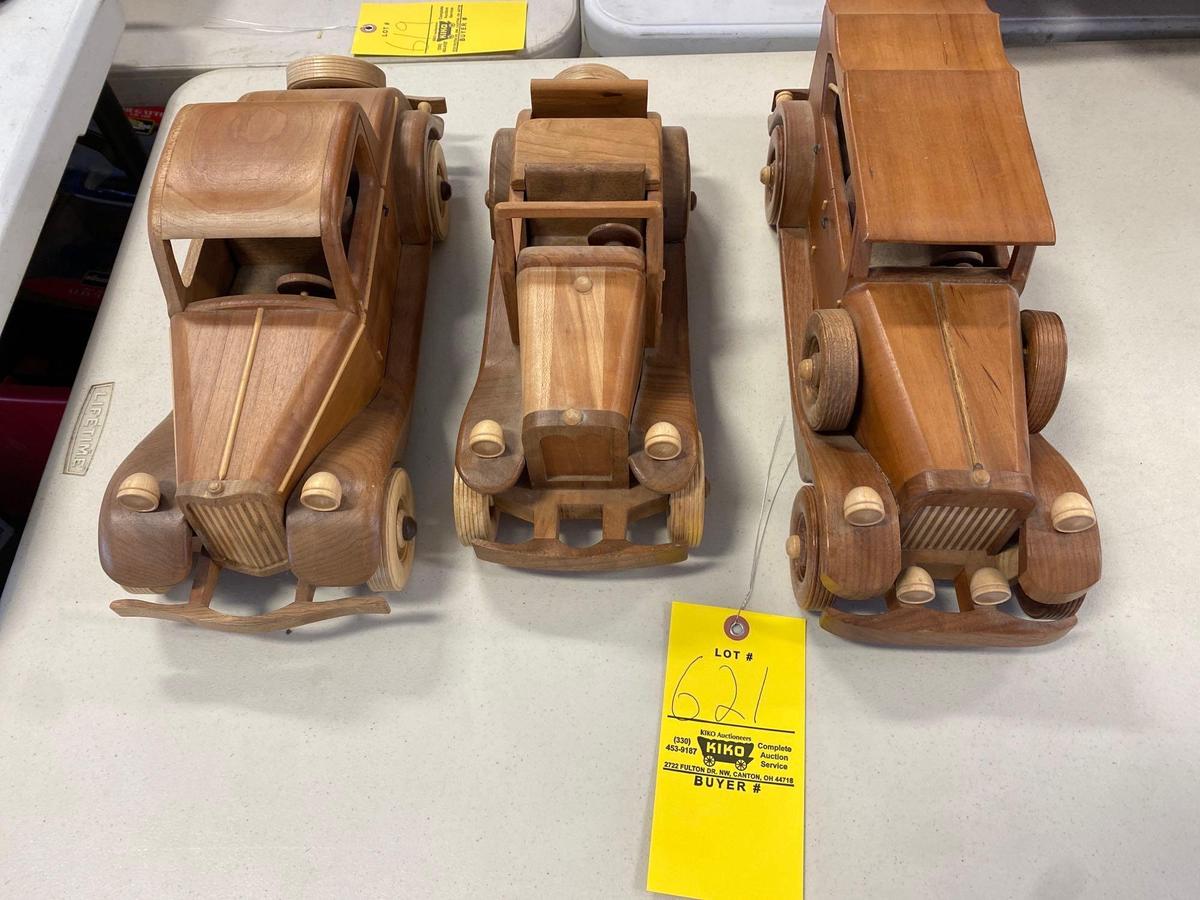 Wooden Replica Cars