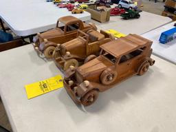 Wooden Replica Cars