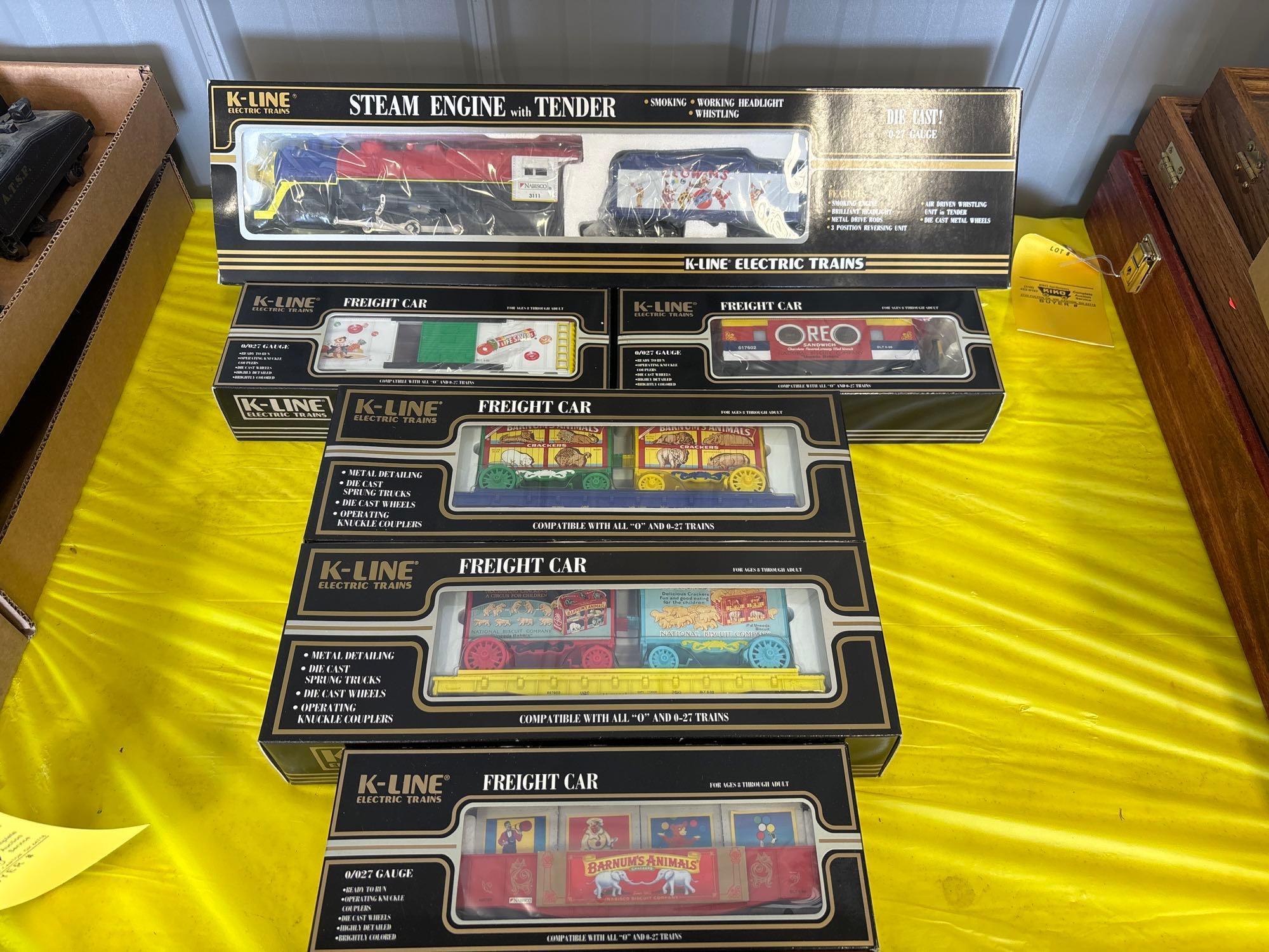 K-Line Circus Trains