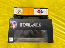 Steelers Box Car and Girder Bridge