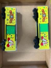 Lot Of K-Line Ringling Bros Freight Cars