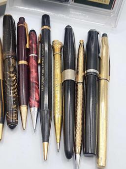 Antique & vintage fountain pens & pencils lot