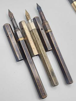 (11) antique & vintage fountain / dip pens & mechanical pencils