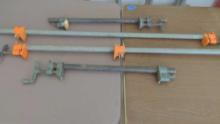 (4) Bar Clamps / Furniture Vises