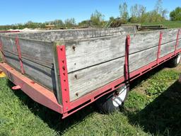 8x20 Flatbed Wagon