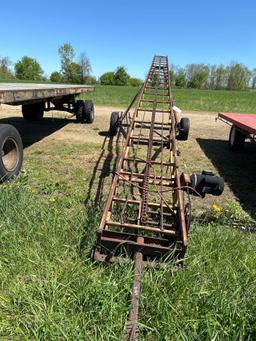 40ft skeleton elevator with electric motor