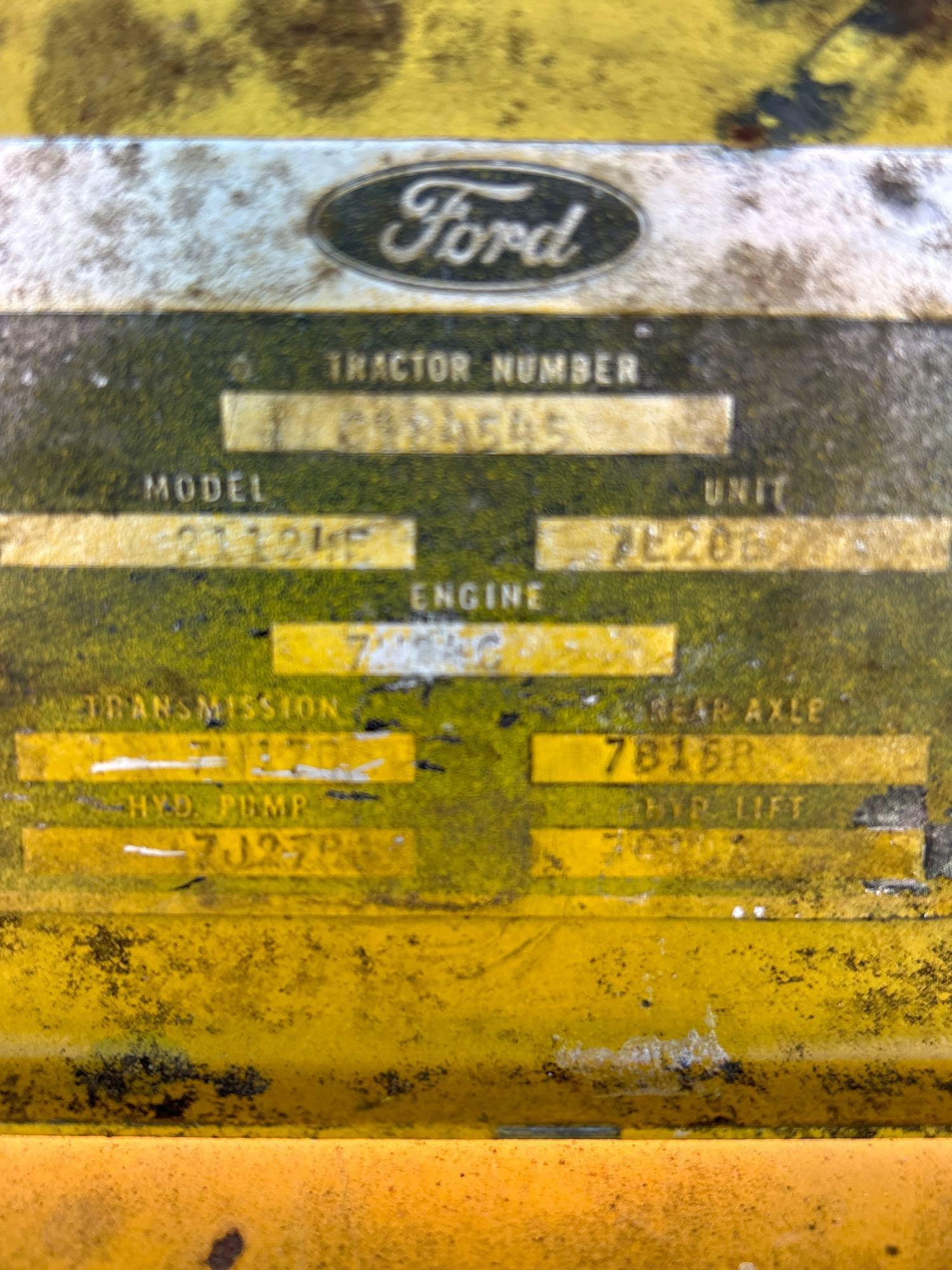 Ford Industrial Gas Tractor