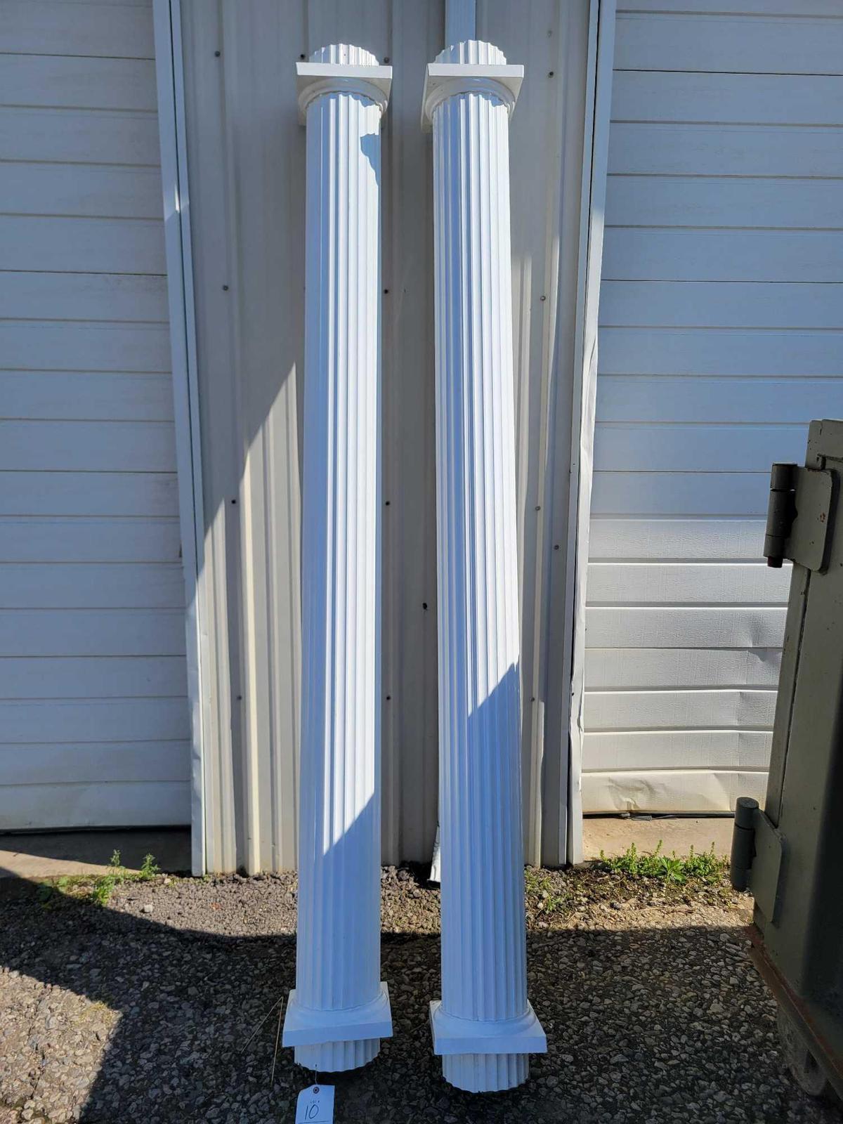 8ft Post Covers/Pillars bid x 2