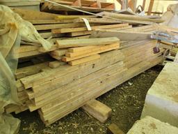 Large pile lumber (Horse stalls)