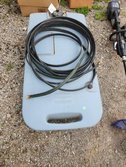 Waste Water Tank and Hose