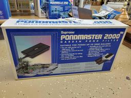 New Pondmaster 2000 Garden Pond filter