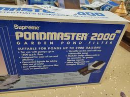 New Pondmaster 2000 Garden Pond filter