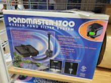 New Pondmaster 1700 Garden Pond Filter System