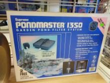 New Pondmaster 1350 Garden Pond Filter System