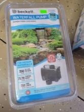 New Beckett Waterfall pump 3550gph