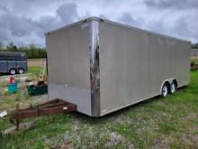 24ft Cargo Mate Enclosed Trailer with 5ft Extended Tongue