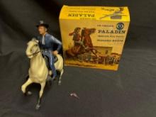 The Fabulous Paladin of Have Gun Will Travel Richard Boone with original Box
