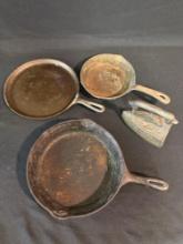 Cast Iron Skillets, sad iron