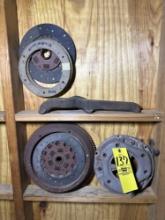 Flat Head Clutches, Pressure Plate, Fly Wheel