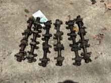 Ford FE motor rocker arm shafts