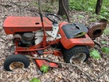 scrap steel - 2 old Simplicity mowers for parts