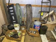 Army Fuel Can, 69' Merc. Cougar Dash, Graco Pump, Headlights, Fuel Cans, Light Bulbs